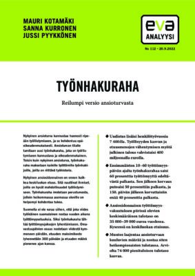 Download: Työnhakuraha -EVA Analyysi
